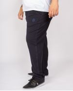 Pantalon de jogging grande taille bleu