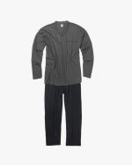 Pyjama grande taille gris