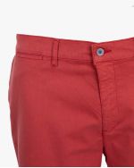 Short chino tencel grande taille rouge