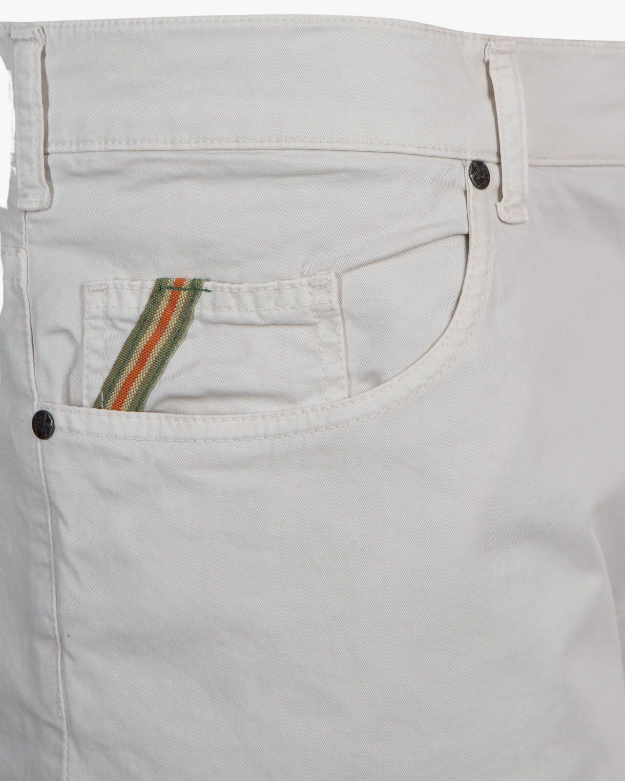 Short chino 5 poches grande taille écru