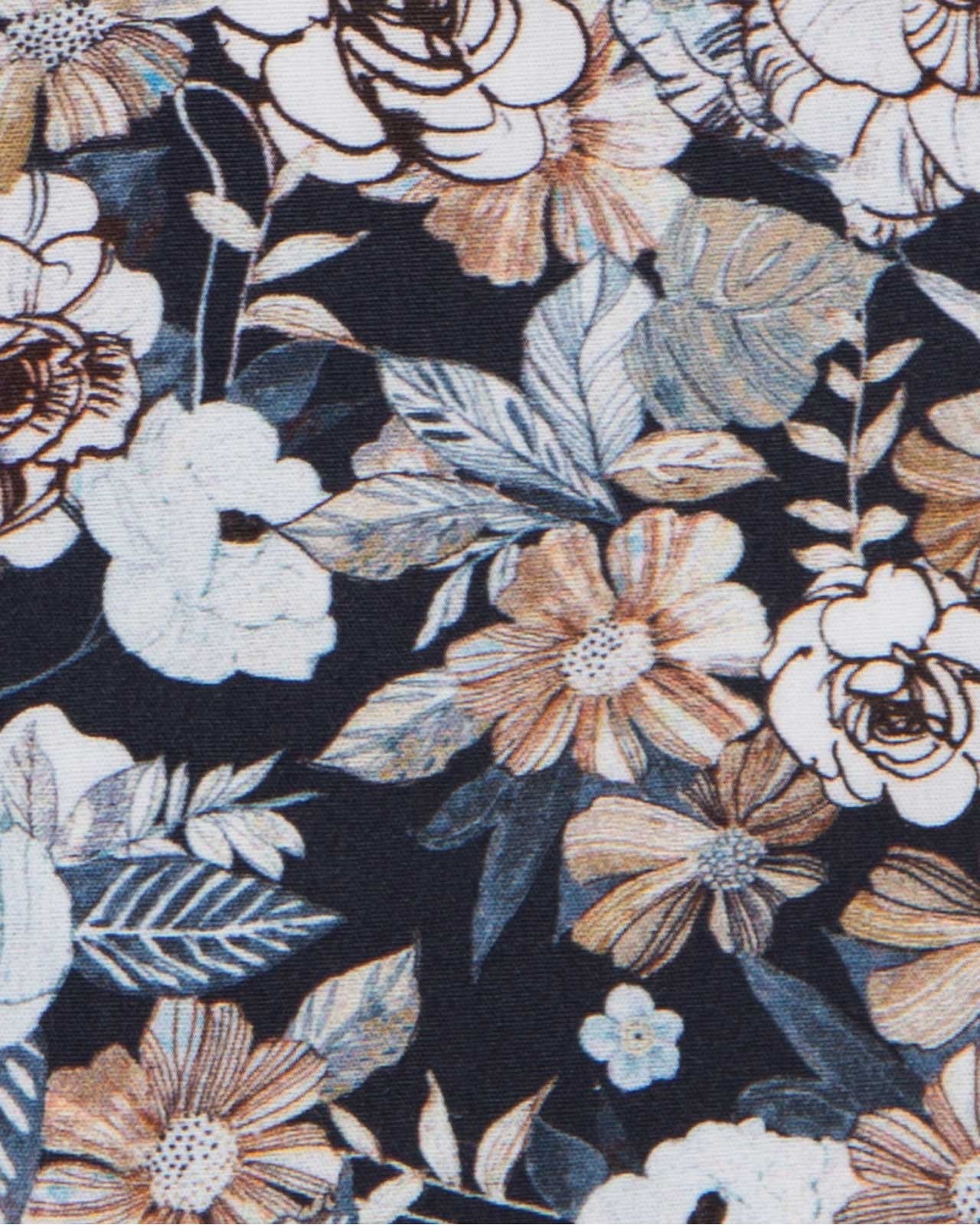 Chemisette grande taille bleu marine