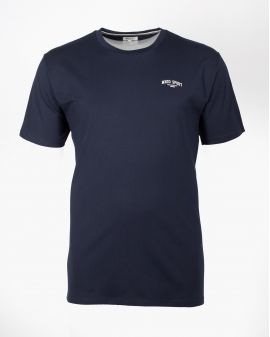 Tee-shirt grande taille bleu marine