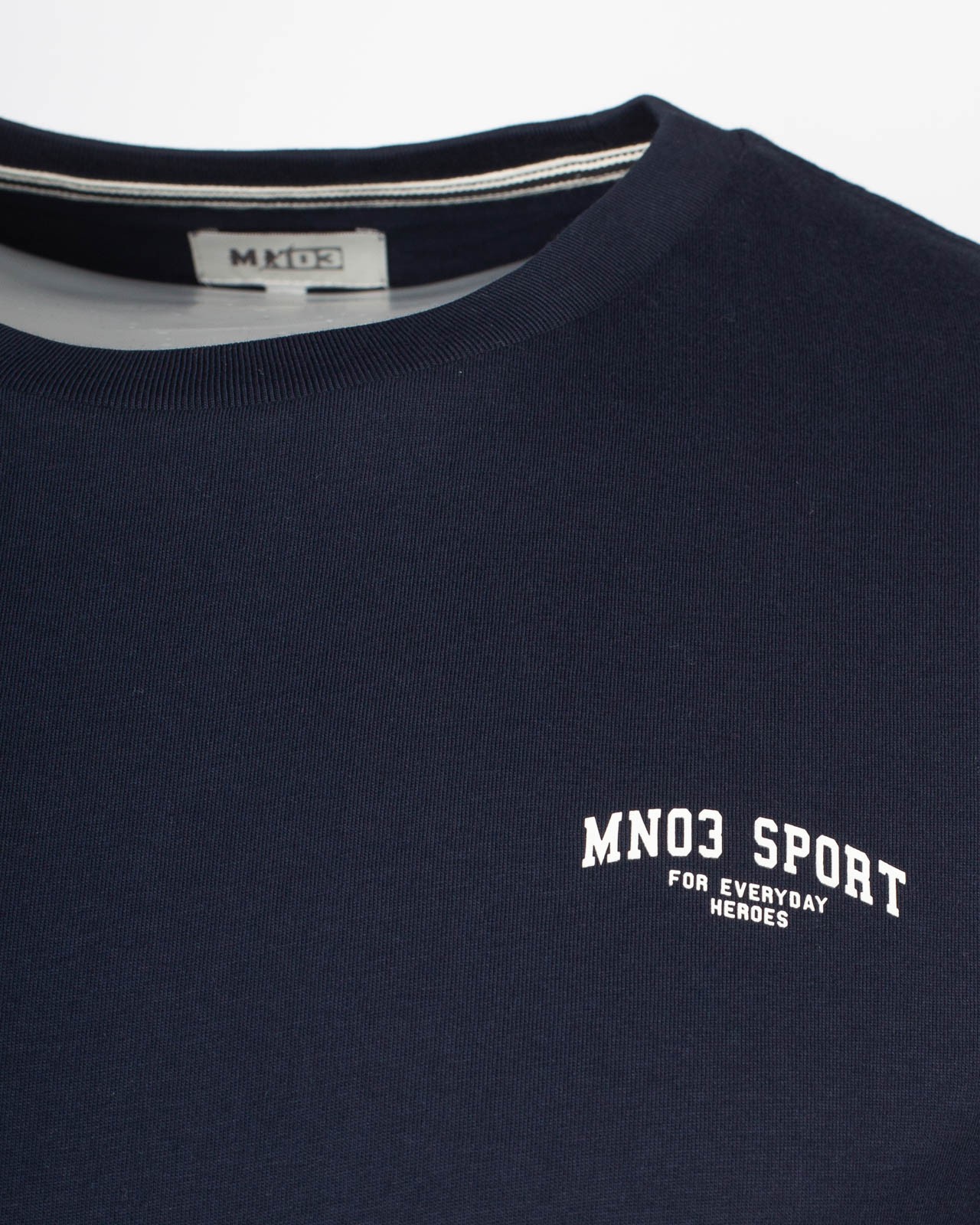 Tee-shirt grande taille bleu marine