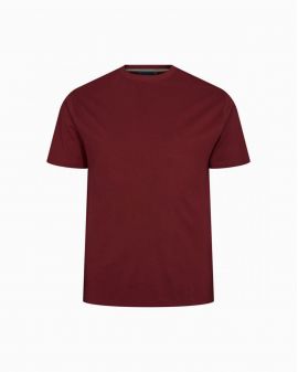 Tee Shirt uni bordeaux pour Homme Grand