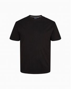 Tee Shirt uni noir pour Homme Grand