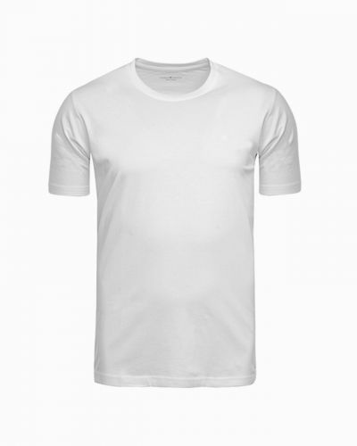 Lot 2 tee shirts grande taille Col rond Blanc en coton uni