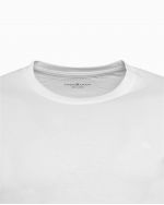 Lot 2 tee shirts grande taille Col rond Blanc en coton uni