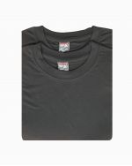 Lot 2 tee shirts grande taille anthracite