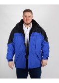 Veste de ski grande taille 3 en 1 Davos bleu