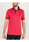 Polo piqué grande taille rose fuchsia