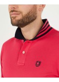 Polo piqué grande taille rose fuchsia