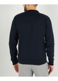 Sweat col rond grande taille bleu marine