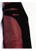 Veste de costume Classic noire pour homme grand