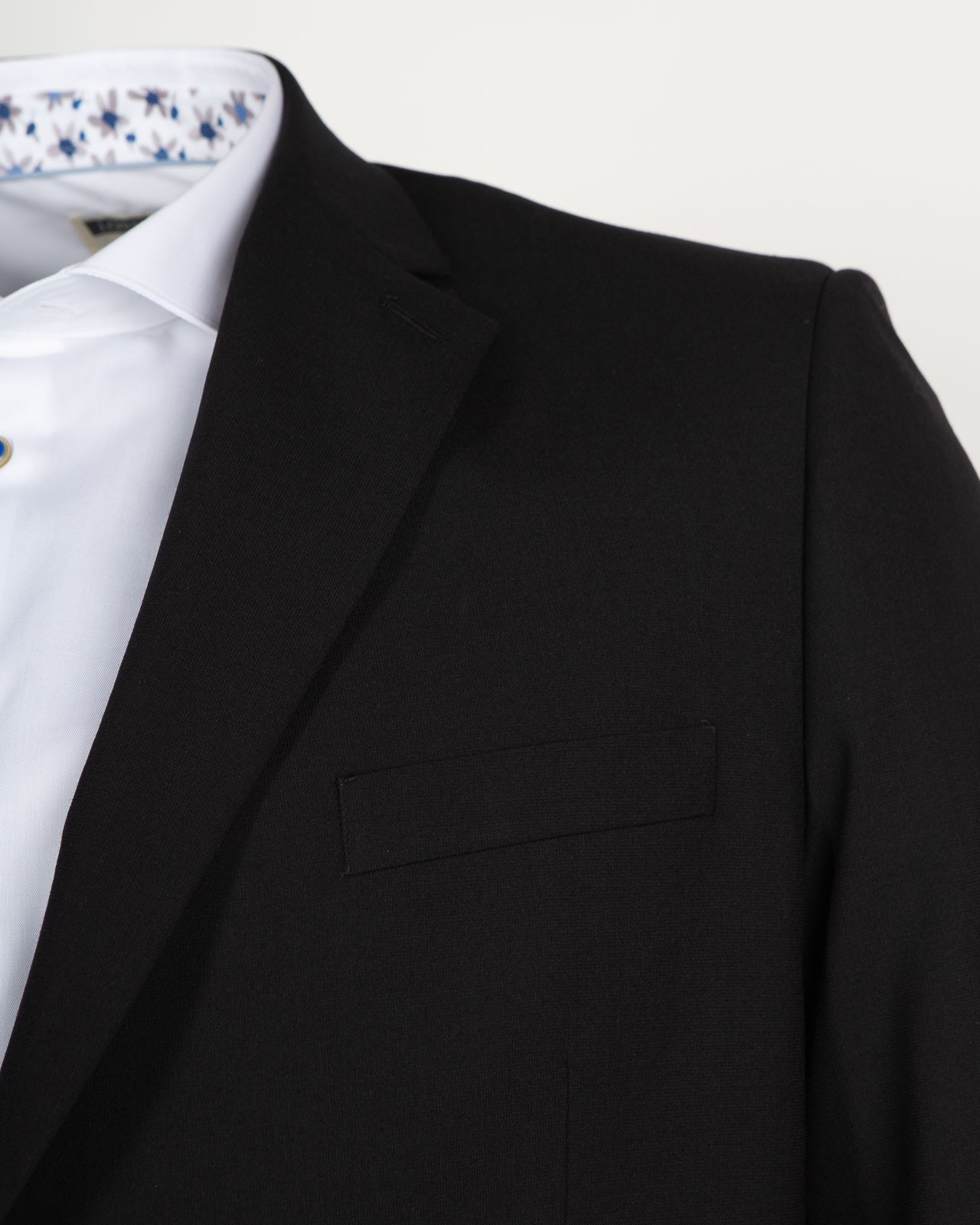 Veste de costume Classic noire pour homme grand