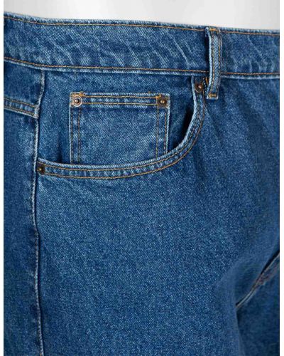 Jean grande taille regular bleu