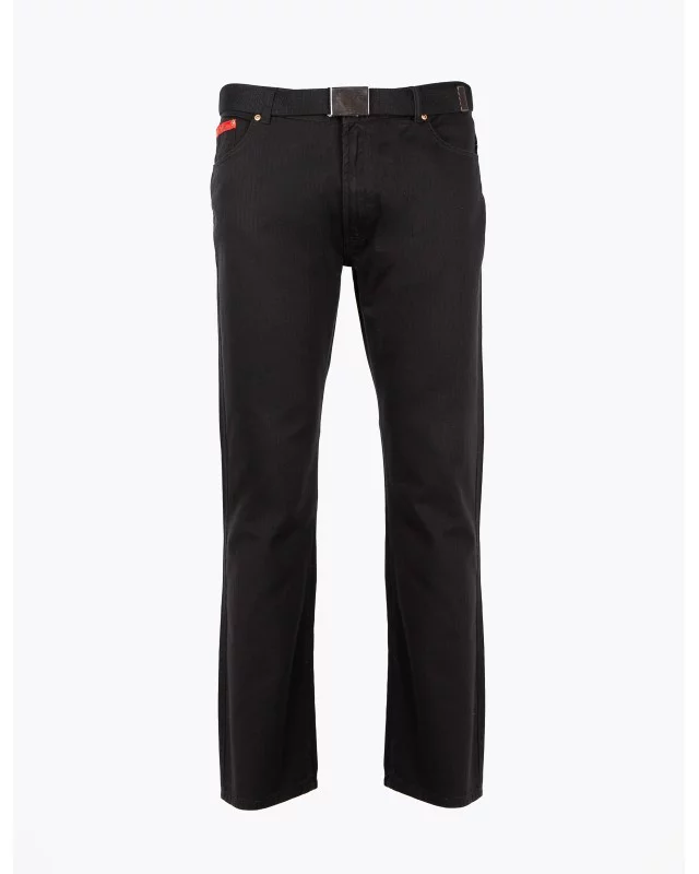 Jean grande taille regular noir