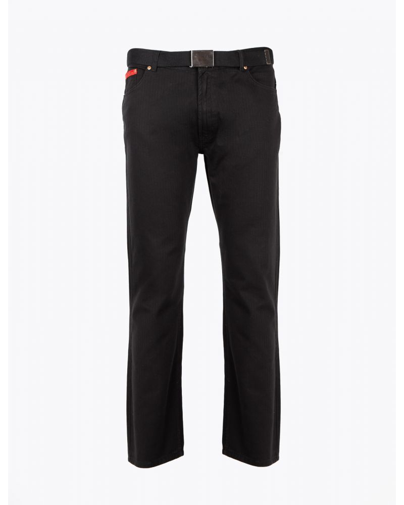 Jean grande taille regular noir