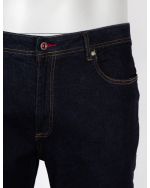 Jean stretch grande taille regular bleu brut