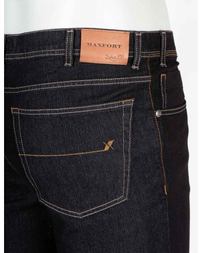 Jean stretch grande taille regular noir