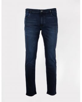 Jean super stretch grande taille bleu