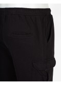 Short jogging cargo grande taille noir