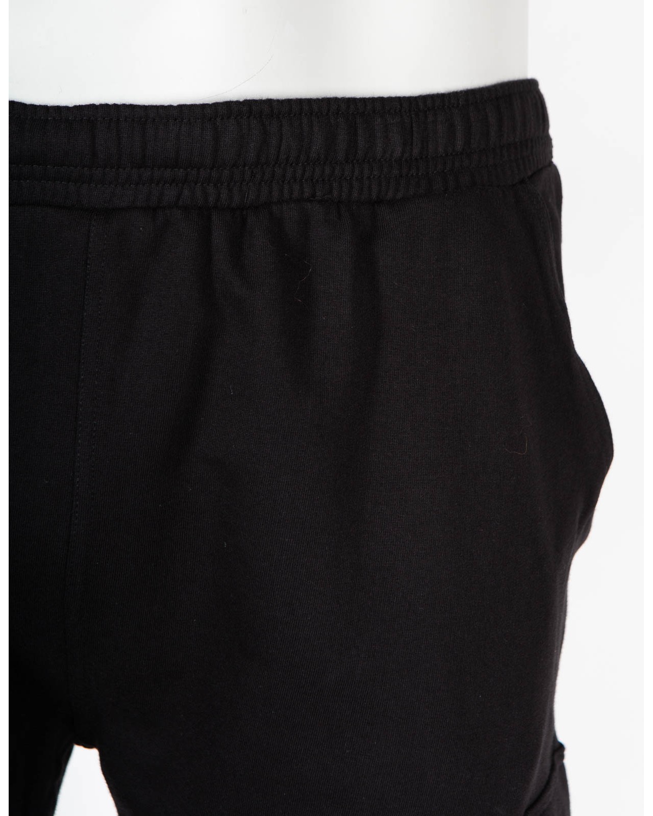Short jogging cargo grande taille noir