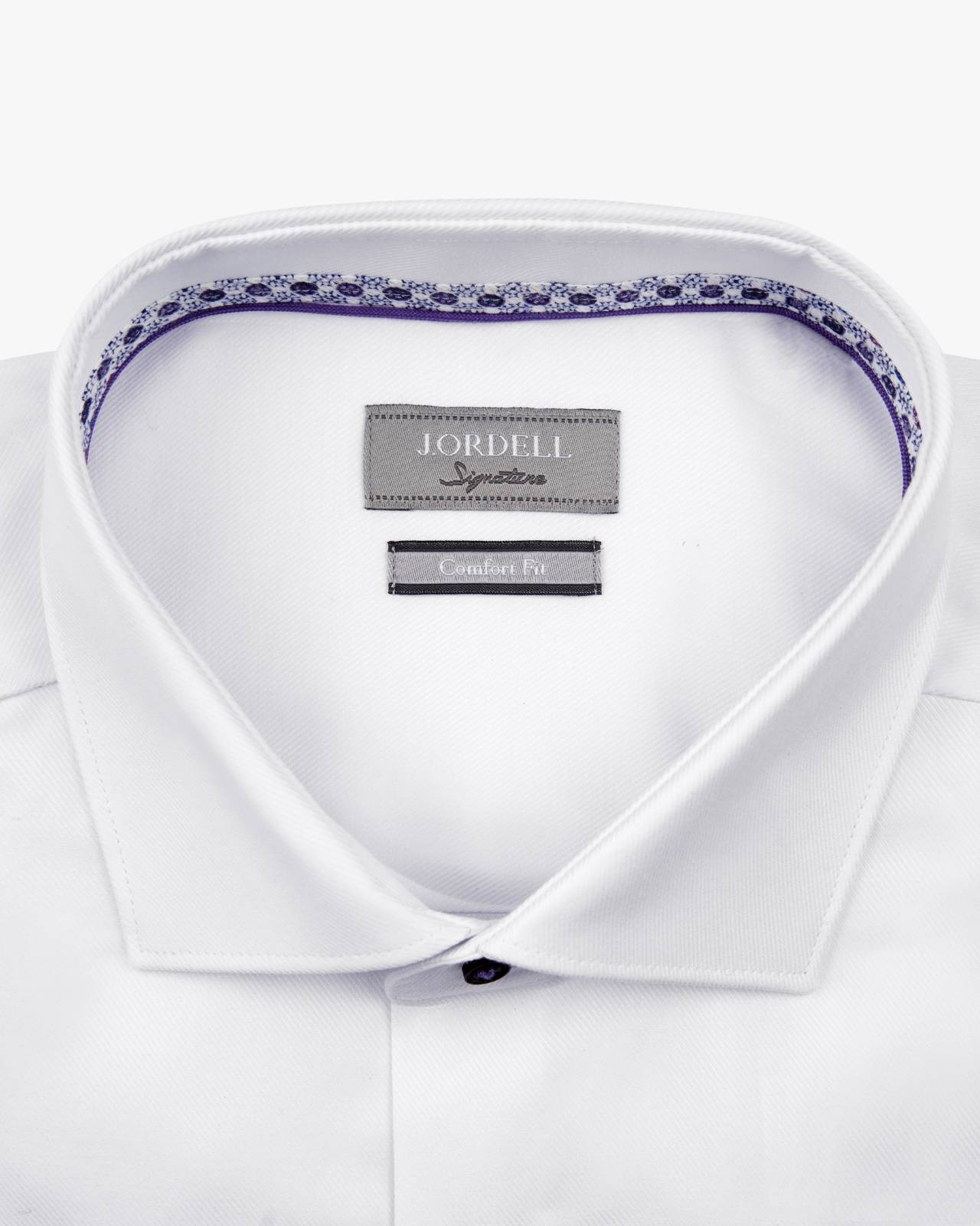 Chemise twill easy care grande taille blanc