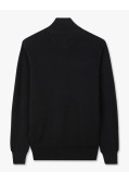 Pull col camionneur grande taille noir