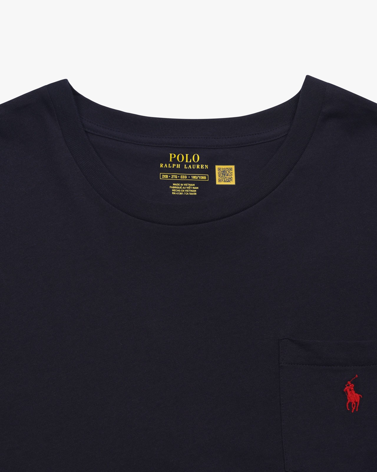 Tee-shirt grande taille bleu marine