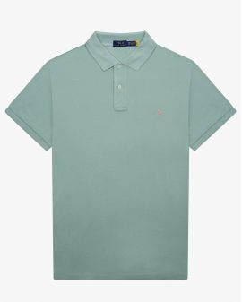 Polo piqué grande taille vert