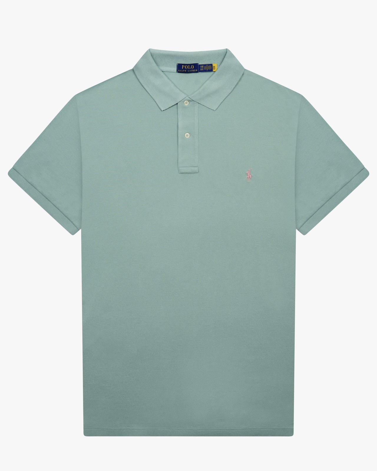 Polo piqué grande taille vert