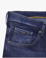 Jeans B4 stretch grande taille bleu foncé