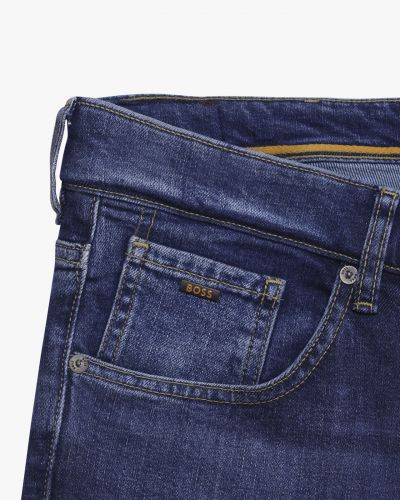 Jeans B4 stretch grande taille bleu foncé