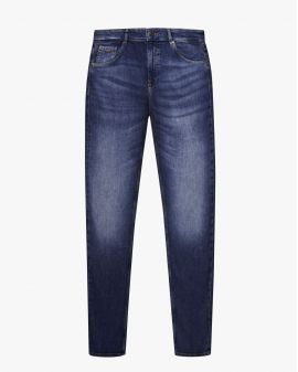 Jeans B4 stretch grande taille bleu foncé