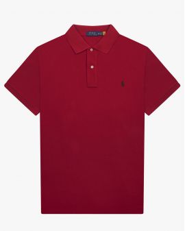 Polo piqué grande taille orange