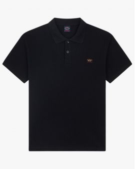 Polo piqué grande taille noir