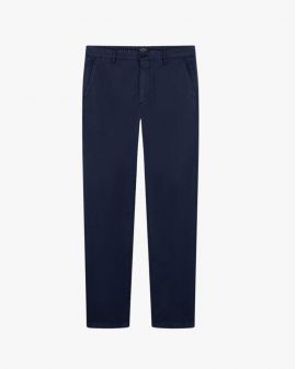 Pantalon chino grande taille bleu marine