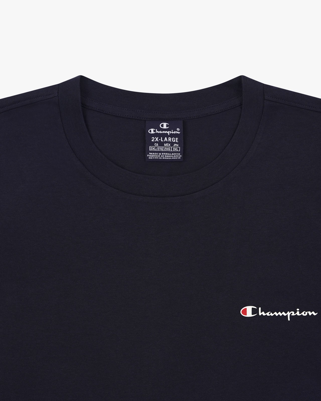 Tee-shirt grande taille bleu marine