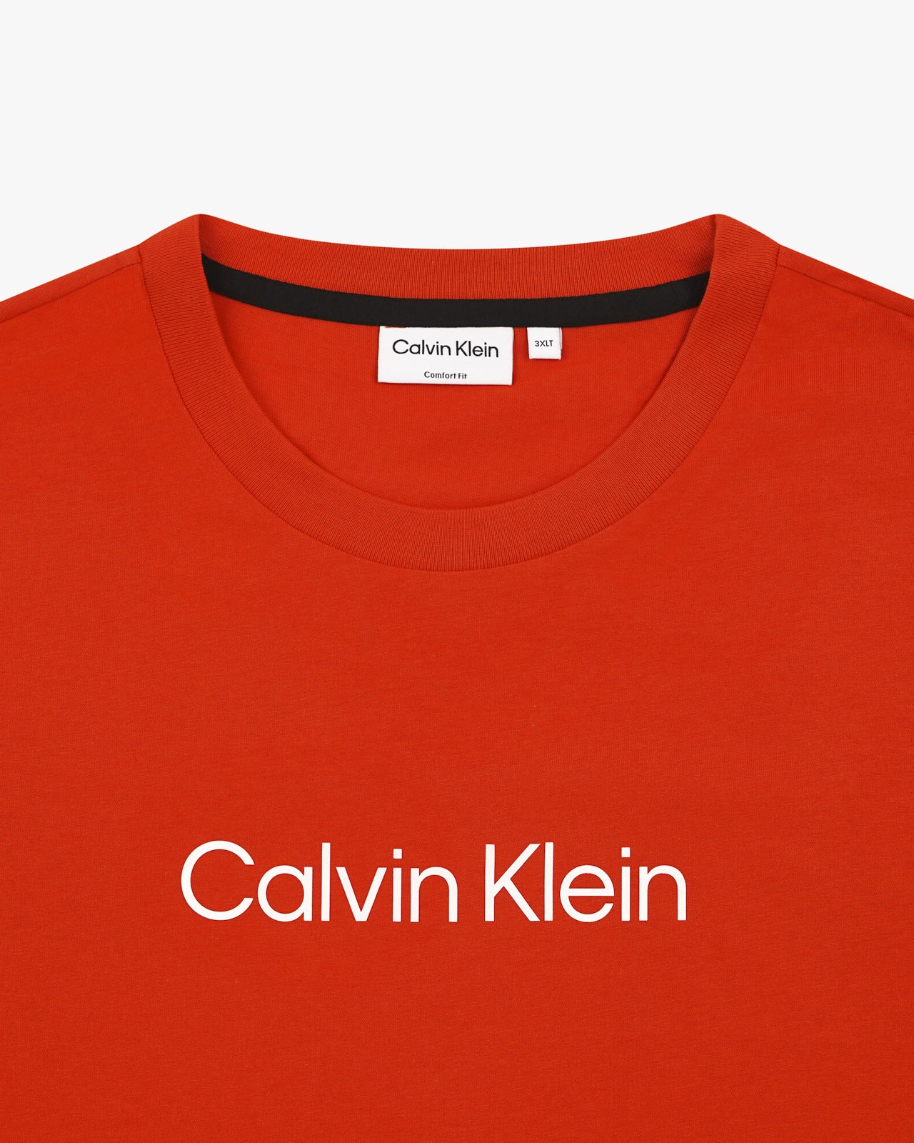 Tee-shirt grande taille orange