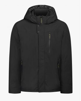 Blouson grande taille noir