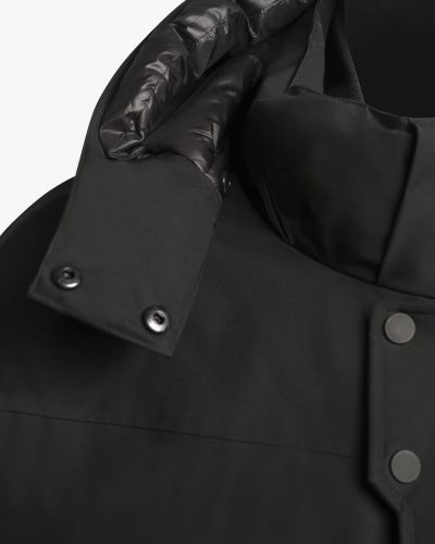 Blouson grande taille noir