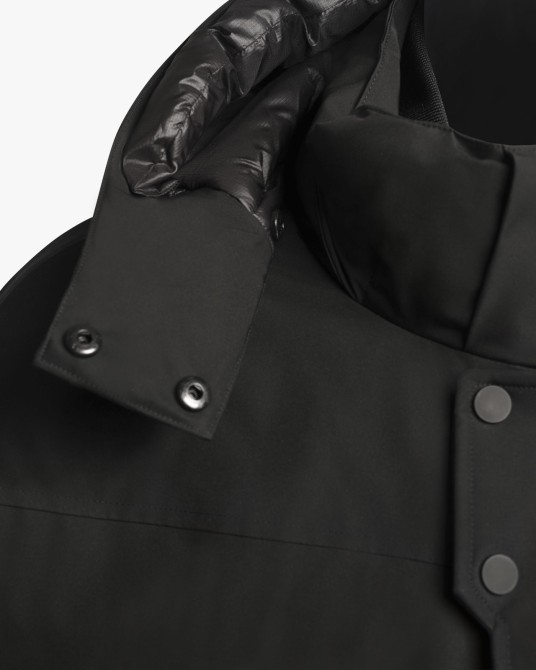 Blouson grande taille noir