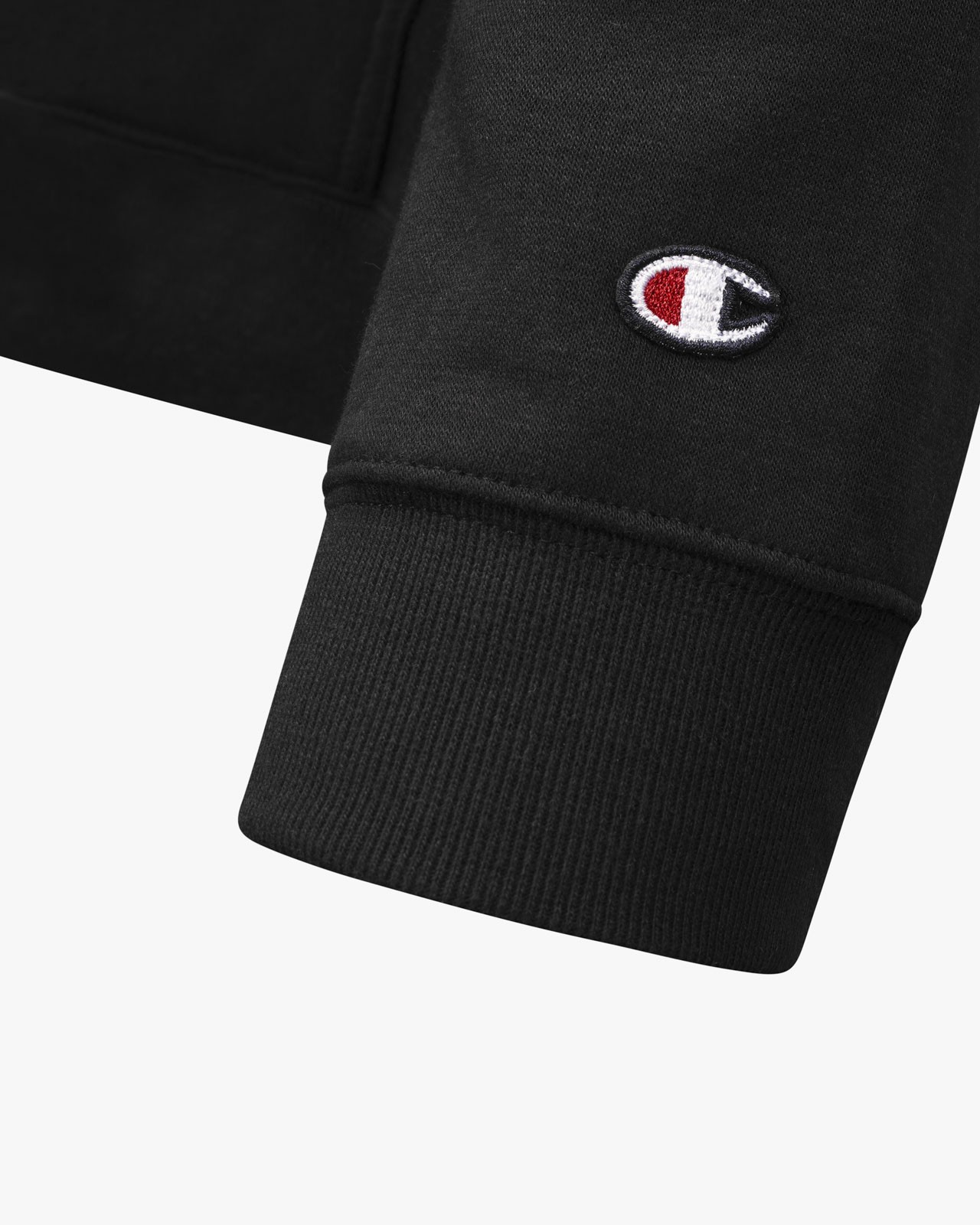 Sweat à capuche grande taille noir