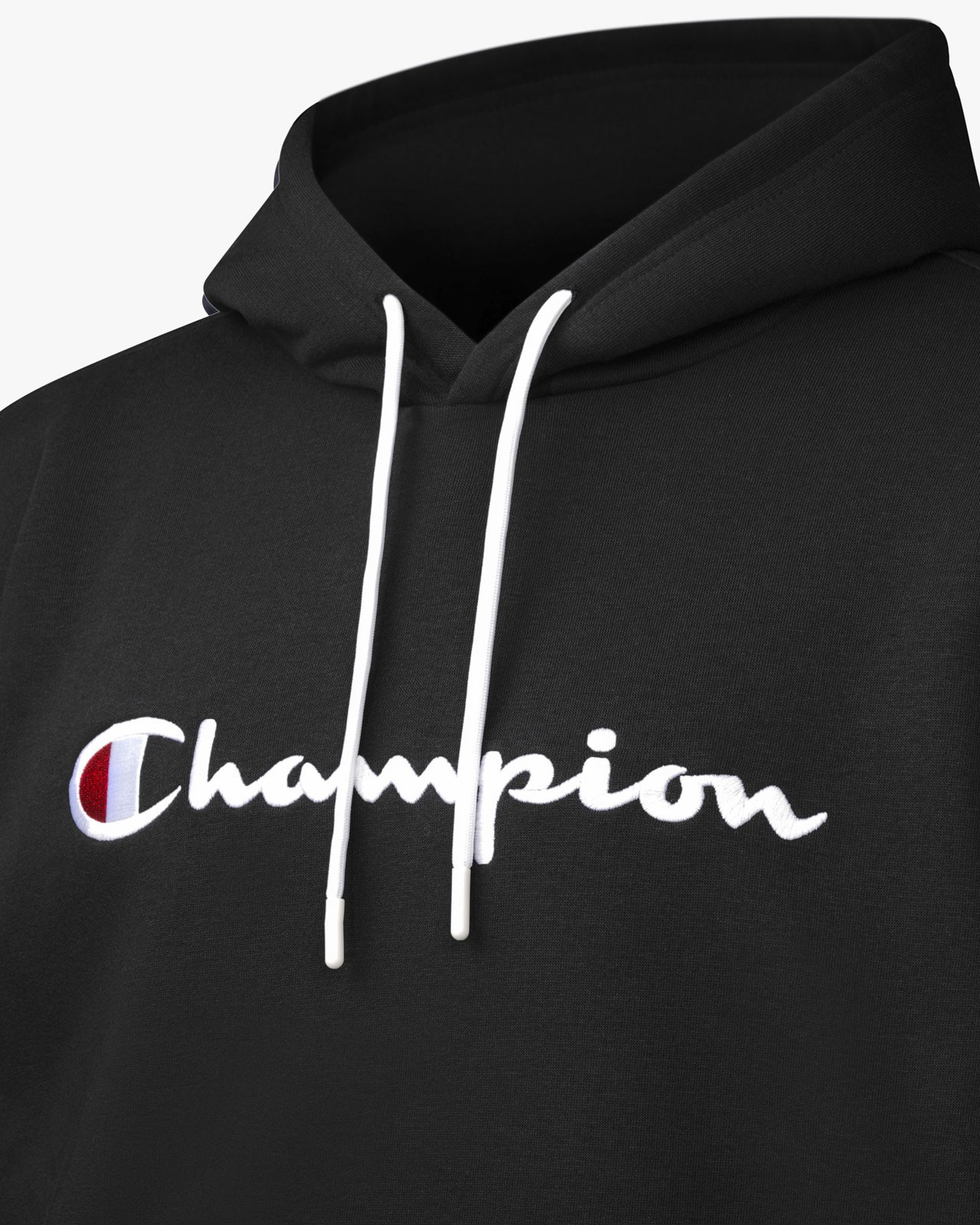 Sweat à capuche grande taille noir