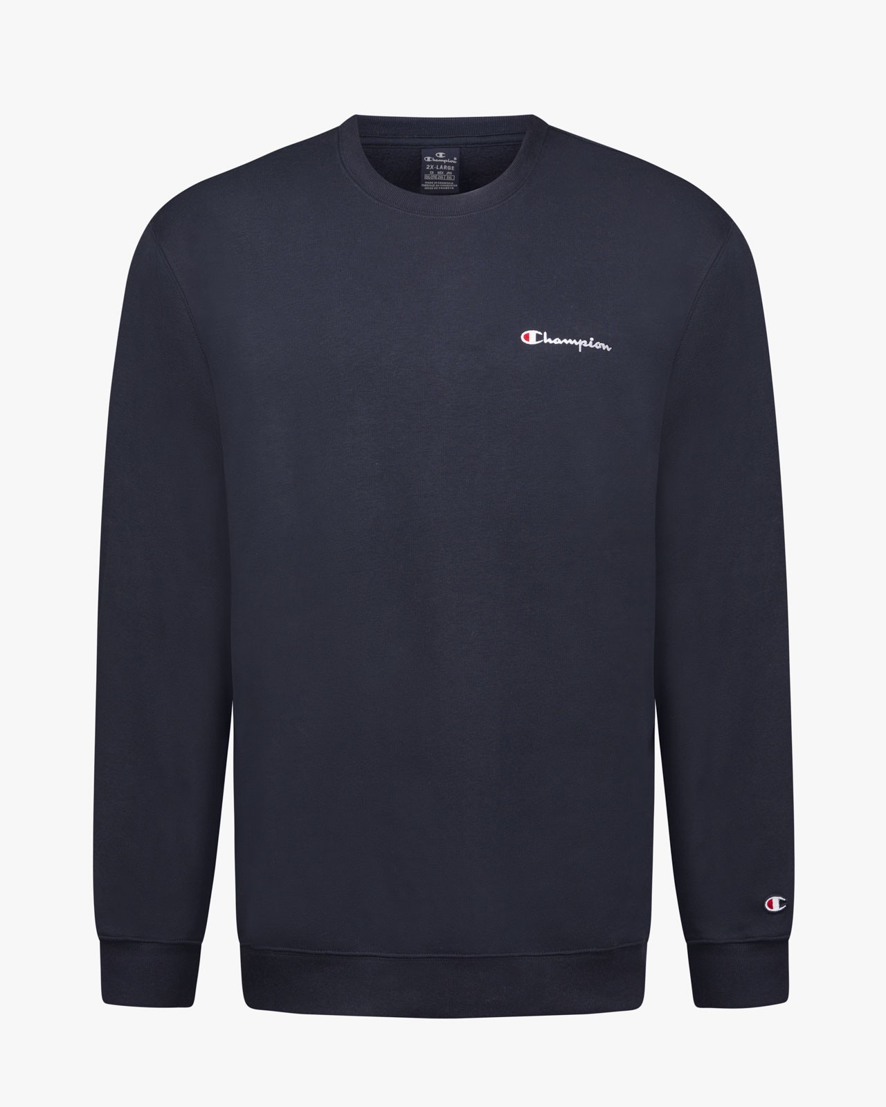 Sweat grande taille bleu marine