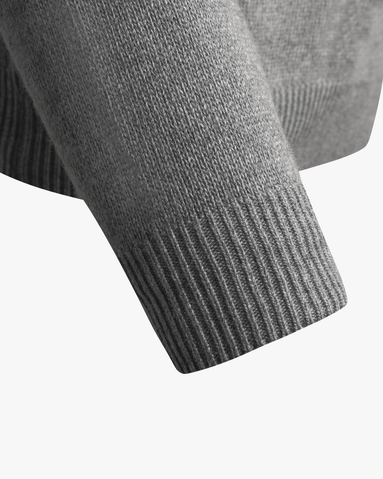 Gilet zippé pour homme grand gris