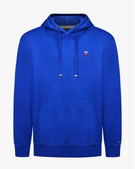 Sweat à capuche grande taille bleu roi