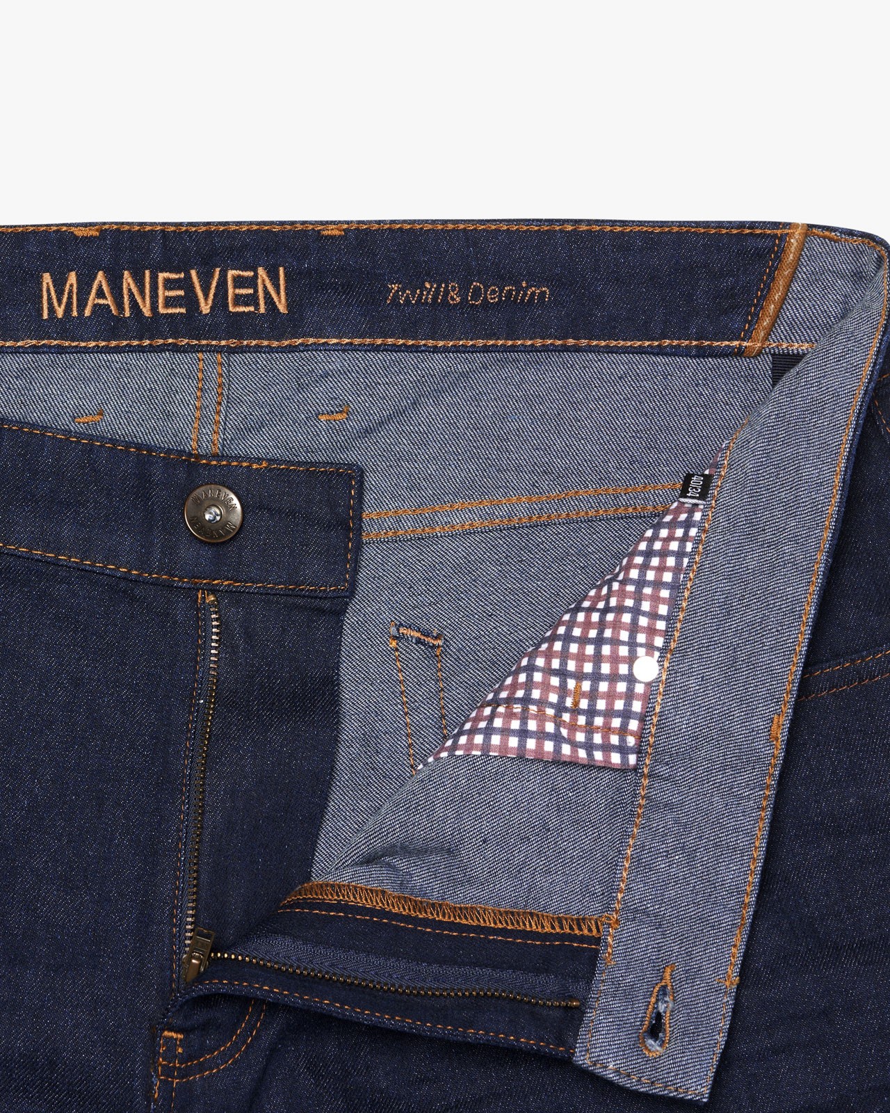 Jeans grande taille bleu brut