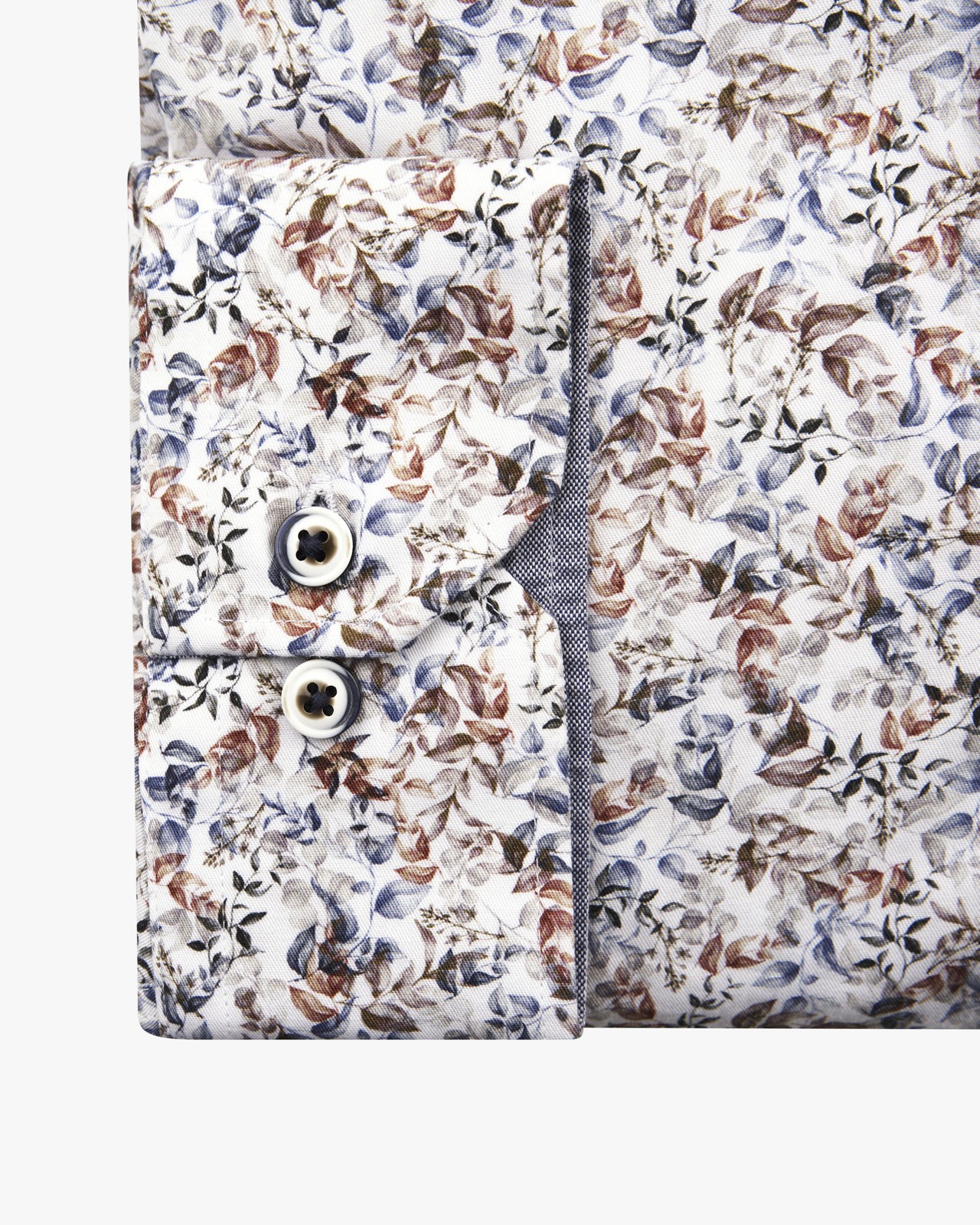 Chemise fantaisie grande taille blanc