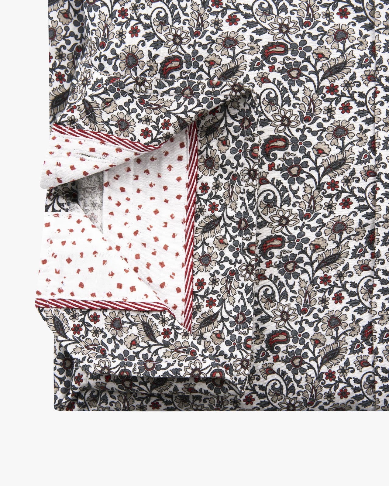 Chemise petit cachemire grande taille bleu